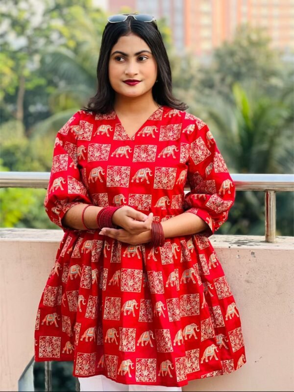 হাতি রাঙ্গা কুর্তি